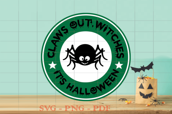 Claws Out Witches Spider Halloween SVG