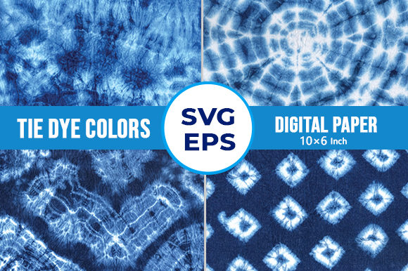 Tie Dye Digital Papers Pack